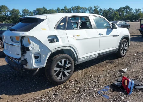 2020 Volkswagen Atlas Cross Sport 2.0T Se из США, поврежденный, VIN 1V24C2CA3LC206861